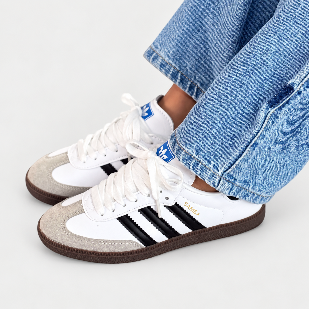 Adidas Samba OG White Core Black Gum